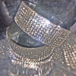 Crystal Diamond Bangle